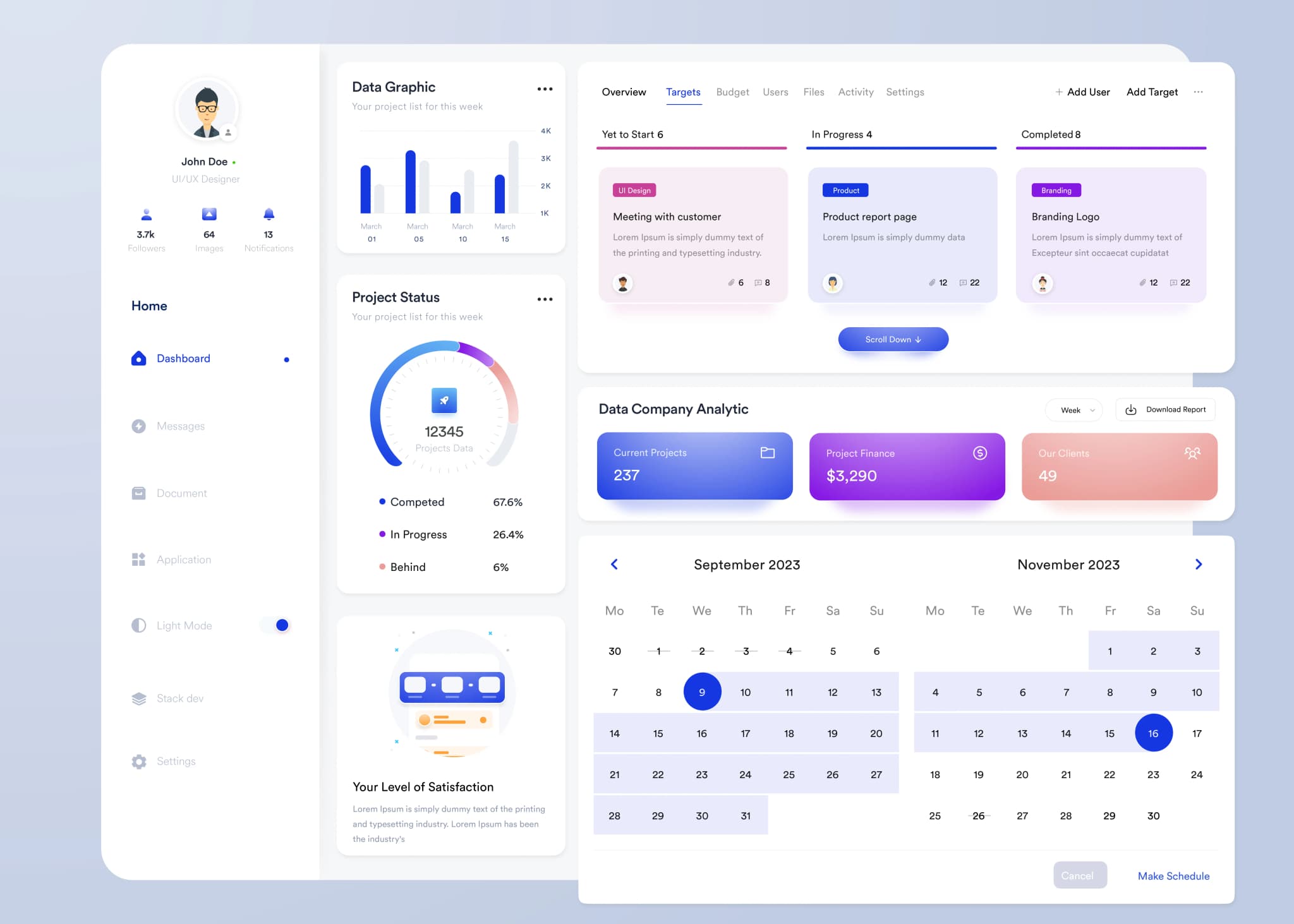Build It Project Management Platform Screenshot
