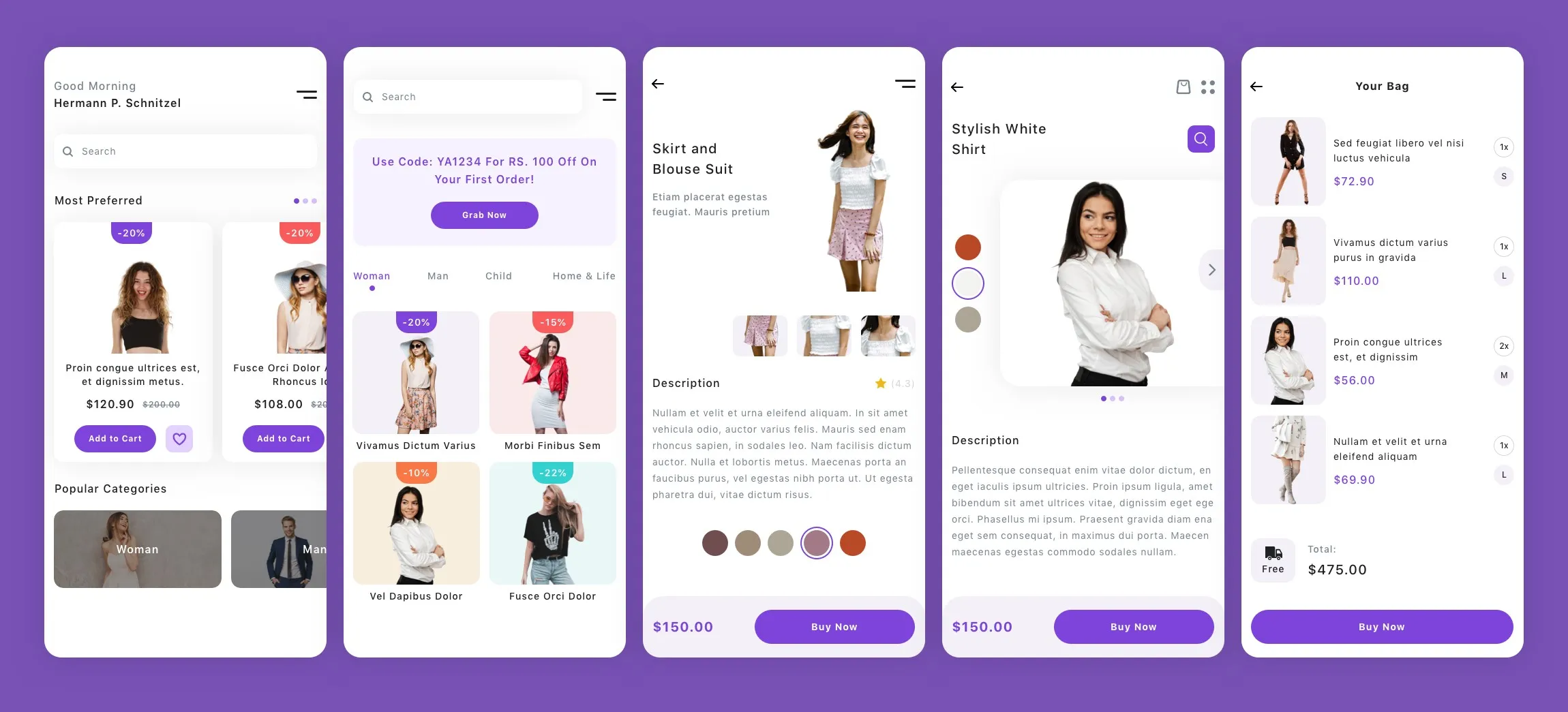 E-Commerce Platform Screenshot